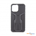 TOPEAK RIDECASE W/MOUNT, WORKS WITH iPHONE 12/12 PRO, BLACK/GRAY чехол для смартфона c креплением
