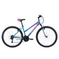 Велосипед Black One Alta 26 голубой/розовый/белый 16''